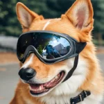 Pet Adjustable Dog Goggles Sunglasses Anti-UV Sun Glasses Eye Wear Protection Black Widely Used Dog Sunglasses Pet Dog Supplies - Image 4