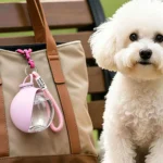 Outdoor Travel Pet Water Dispenser Cup, Leash Hook Design Leak Resistant Dog Drinking Bottle for Daily Walking & Camping - Image 2