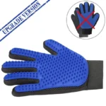 1/10 PCS Pet Silicone Grooming Gloves Effective Hair Remover Comb for Cats Dogs Bath Cleaning and Daily Shedding Control At Home - Image 5