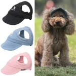 High-quality Ear Holes Pet Baseball Hat Adjustable Cat Dog Pet Visor Hat Outdoor Pet Casquette - Image 11