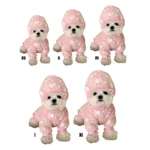 Small Dog Four-legged Clothes Anti Mosquito Breathable Mesh Dog Jumpsuit with Hood Puppy Cover Outfit for Small Puppy - Image 2
