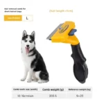 Pet Grooming Brush Deshedding Brush Removes Loose Hair Tangles Cat Comb Shedding Rake Pet Hair Remover Brush for Dogs Cats - Image 6
