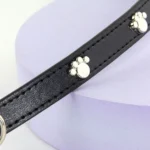 Paw Leather Durable Pet Dog Collars Puppy Pug Collars for Small Large Dog Chihuahua Cat Accessories Pet Collar for Small Dogs - Image 10