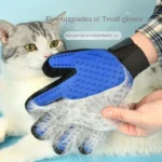 1/10 PCS Pet Silicone Grooming Gloves Effective Hair Remover Comb for Cats Dogs Bath Cleaning and Daily Shedding Control At Home - Image 2