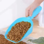 New popular plastic large capacity pet food spoons for cats and dogs multi-color pet feeding shovels - Image 5