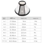 Soft Adjustable Pet Protective Cover Anti-Bite Anti-Scratch Recovery Cone Collar Anti-Lick Beauty Cover Pet Supplies - Image 5