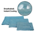 New Dog Scarf Mesh Breathable Cooling Dog Collar Small Medium Large Dogs Summer Ice Towel Pet Supplies - Image 4