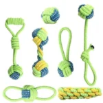Pet Dog Toys for Large Small Dogs Toy Interactive Cotton Rope Mini Dog Toys Ball for Dogs Accessories Toothbrush Chew Puppy Toy