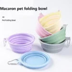 350ML Folding Dog Dish Collapsible Pet Bowl Water for Dog Drinking Bowl Cat Water Bowl Drinking Fountains for Dogs - Image 3