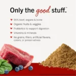 Freeze-Dried Raw Marie's Magical Dinner Dust - - Premium Dog Food Topper with Organic Fruits and Vegetables - Perfect for Picky - Image 3