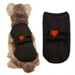 Pet T-Shirt Summer Dog Clothes for Small Medium Dogs Cats Cute Orange Puppy Vest Soft Cotton Kitten Outfit Chihuahua Yorkie - Image 2