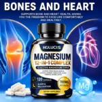 Magnesium 12-IN-1 Complex Capsules - Bone & Heart Health Supplement, Sleep Support,Muscle Relaxation,Stress & Anxiety Relief - Image 7