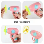 Funny Cat Toy Interactive Launch Pet Training Toy For Kitten Mini Flying Disc Shooting Gun Chasing Games Cat Toys Pet Supplies - Image 6