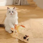 1/4pcs Sisal False Mouse Cat Toy Bite Resistance Stuffed Toy Interactive Cat Toy Simulation Mice Kitten Self-Playing Plush Toys - Image 6