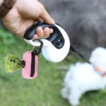 Dog Poop Pickup Bag Holder Pet Waste Bag Dispenser for Dog Pooper Cleaning Tool - Image 2