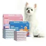 10PCS Super Absorbent Pet Diapers Dog Physiological Pants Leakproof Dog Diapers Disposable Nappies for Dogs Cats Male Female - Image 7
