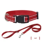 Reflective Dog Pet Towing Rope Guard Rope Collar set Pet Walking Training Leash Small And Medium Cats Dogs Harness Collar Strap - Image 2