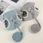 Newest Cute Rabbit Harness and Leash Set Bunny Pet Accessories Vest Harnesses Rabbit Leashes for Outdoor Walking Pets Supplies - Image 3