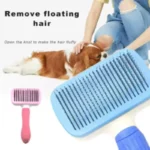 Pet Hair Remover Brush for Dogs And Cats Long Hair Grooming Comb Bath Cleaning Brush Essential Pet Supplies - Image 3