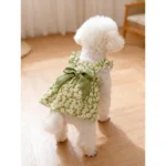 Dog Cat Dress Spring/Summer Strap Dress Daisy Princess Style Teddy Pomeranian Puppy Small Dog - Image 6