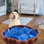 Washable Felt Pet Sniffing Pad Foldable Dog Slow Feeding Mat Toy Dog Training Snuff mat - Image 5