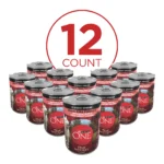 True Instinct Wet Dog Food High Protein Soft Beef Salmon 13 oz Can - Image 2