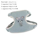 Pet Chest Back Pet Cat Lift Fashion Cute Bear Chest Back Walking Cat Dog Pet Vest Style Chest Back - Image 6