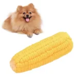 Corn Shape Puppy Dog Toy Latex Squeak Interactive Chew Bite-Resistant Training Playing Dog Supplies - Image 4