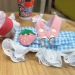 Pet Collars Dog Strawberry Lace Harness Leash Set Vest Lace Chest Strap Puppy Walking Lead Rope for Small Medium Dogs Supplies - Image 7