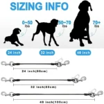 1Pc Chew-Proof Dog Car Harness Durable,Comfy & Secure Seat Belt for Small/Medium Dogs-A Pet Travel Essential - Image 2