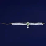 Pet Accessories Double Layer Pearl Pet Necklace Sweet Flower Pendant Cat Neck Chain Adjustable Pet Pearl Collar Photograph - Image 5