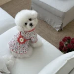 Pet Dog Dog Floral Dress Spring Summer Thin Small Dog Dress Teddy Bigbear Pomeranian Yorkshire Cat Clothes dog dresses - Image 8