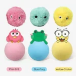 Smart Cat Toys Interactive Ball Plush Electric Catnip Training Toy Kitten Touch Sounding Pet Product Squeak Toy Ball Cat Supplie - Image 2