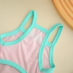 Pet Summer Breathable Ice Silk Cooling Strap Dog Cool and Comfortable Cool Clothes Solid Color Simple Dog Clothes - Image 5
