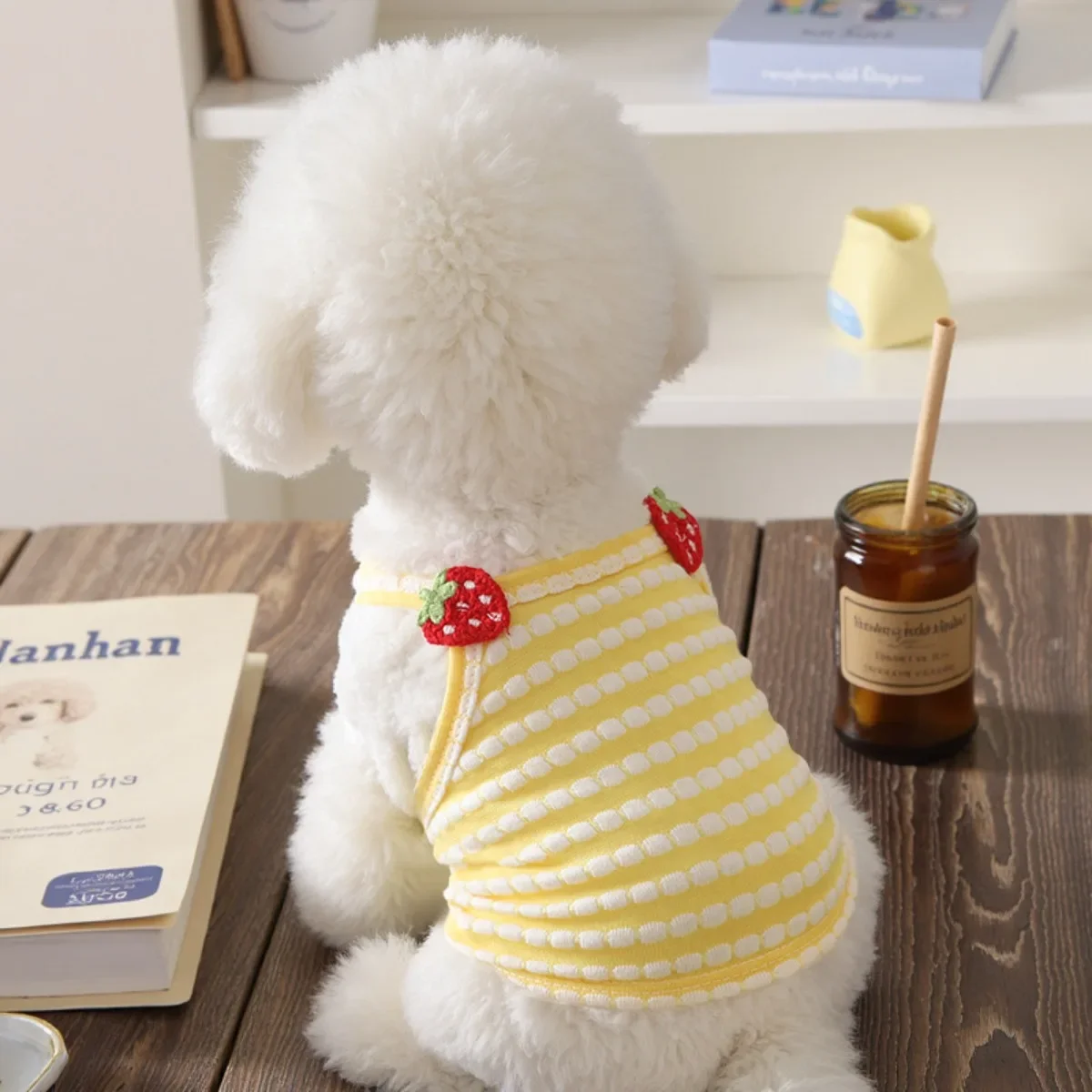 kf-Sc6dfd65c6d2a409eafe0bd963ef7d046n Summer Lightweight Anti-shedding Sun Protection Vest for Small Dogs, Suitable for Teddy Bear and Teddy Bear Dogs - Image 1