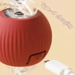 New Cat Interactive Ball Toy Automatic Rolling Ball Faux Tail Rechargeable Smart Pet Electric Toy Dog Cat Training Imitate Mouse - Image 9