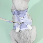 Cute Bow Pet Harness Undershirt Style Pet Leash Adjustable Leash Pets Harness for Small Dog Cat Supplies For Outdoor - Image 5