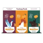 Nacho Cuts in Gravy with Bone Broth wet cat food variety pack 12ct pack, 36 oz