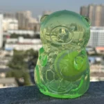 Pet Dog Chew Toy Outdoor Pet Puppy Bite Resistant Molar Floating Rubber Tennies Bear Squeaky Toy Dog Squeaky Toy Accessories - Image 4