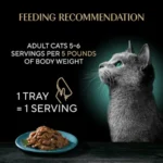 Perfect Portions Grilled in Savory Sauce Adult Wet Cat Food Marinated Chicken, Flaky Salmon, Tender Tuna, 2.64 oz. Twin-Pack Tr - Image 4