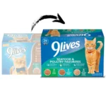 Seafood and Poultry Favorites Wet Cat Food Variety pack, 5.5 oz. Cans Pack of 24 - Image 2