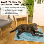 The Ultimate Cooling Pet Mat Breathable Washable Summer Pad Dog Cat Self Cool Blanket for Kennel Crate and Bed Sleeping Ice Silk - Image 4