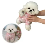 Small Dog Four-legged Clothes Anti Mosquito Breathable Mesh Dog Jumpsuit with Hood Puppy Cover Outfit for Small Puppy - Image 5