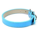 Soft Leather Solid Dog Collar Adjustable Puppy Neck Strap Safe Collars for Small Medium Big Dog Kitten Necklace Cat Accessories - Image 6