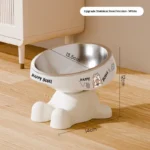 Stainless Steel Pet Bowl for Cats And Dogs with High Foot Protection Anti Slip Anti Knock Cat Food Bowl with Neck Support - Image 6