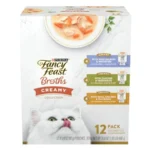 Purina Lickable Broth Topper Complement Creamy Wet Cat Food Variety Pack - Pack of 12 1.4 oz. Pouches