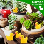 100/200Pc/set Mini Resin Ducks Tiny Duck Miniature Figures Bulk Little Duck Charms for Party, DIY Micro Landscape Decorations - Image 3