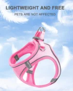Soft mesh dog chest strap, suitable for training walks, adjustable dog vest, suitable for small and medium-sized dogs and cats - Image 2