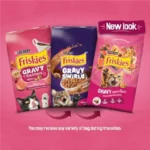 Purina Gravy Swirlers with Flavors of Chicken, Salmon and Gravy Dry Cat Food - 22 lb. Bag - Image 2