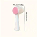 Silicone Pet Paw Cleaner & Massage Brush - Dual-Sided Dog Grooming Tools for Healthy Coats and Claws - Image 3